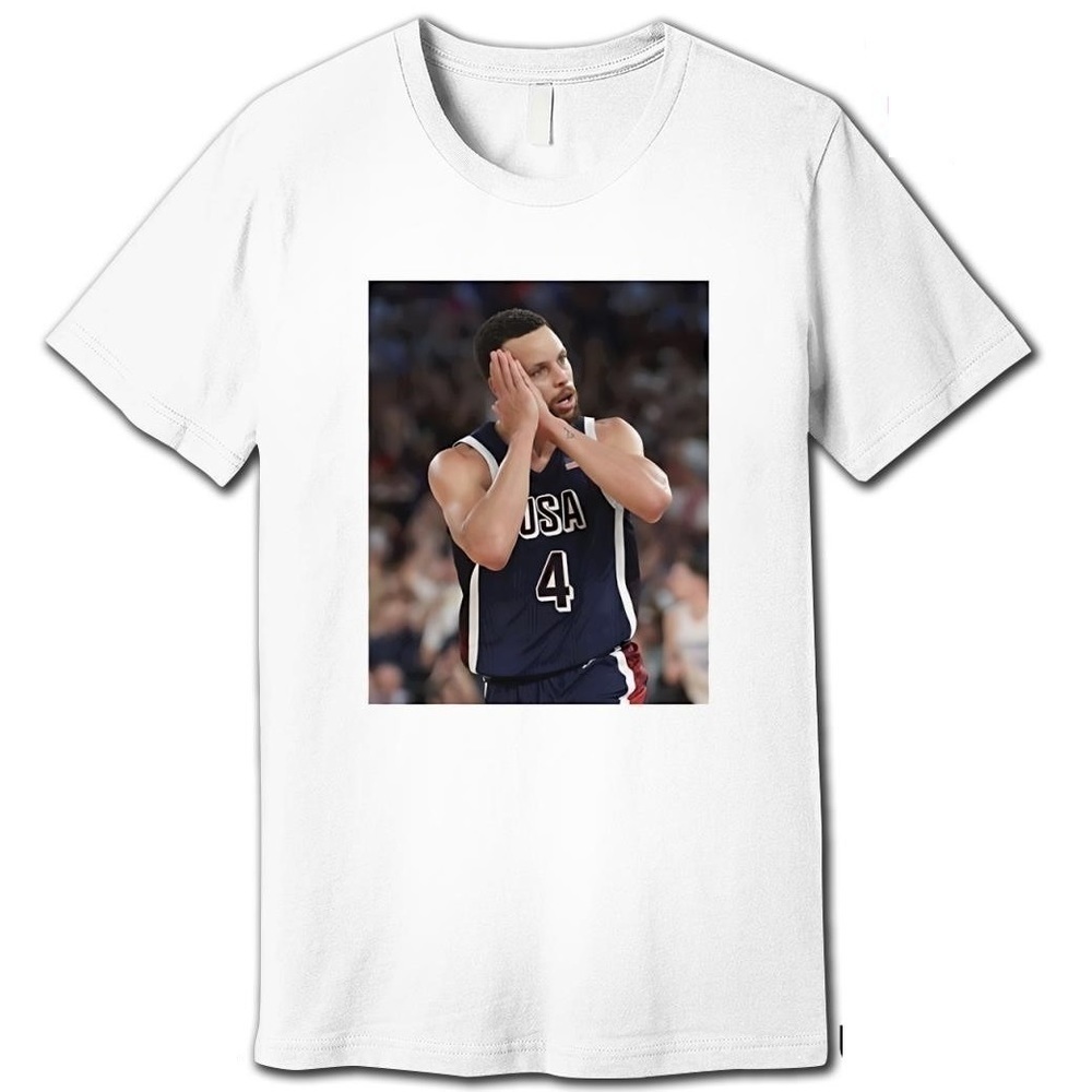 Stephen Curry Night Night Olympic Paris Tshirt